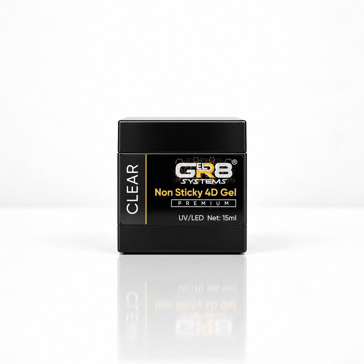 GR8 Non Sticky 4D Gel - Clear (15ml)