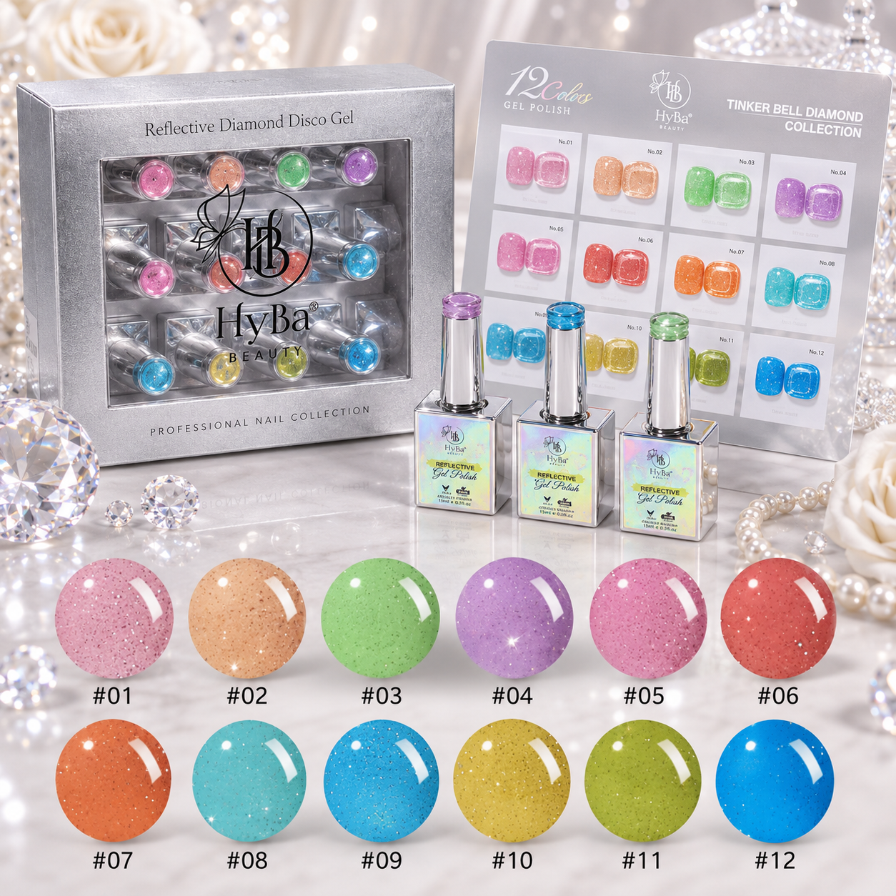 Tinker Bell Diamond Collection - 12 Colors Box Set